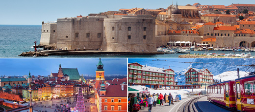Europe and Scandinavia shore excursions