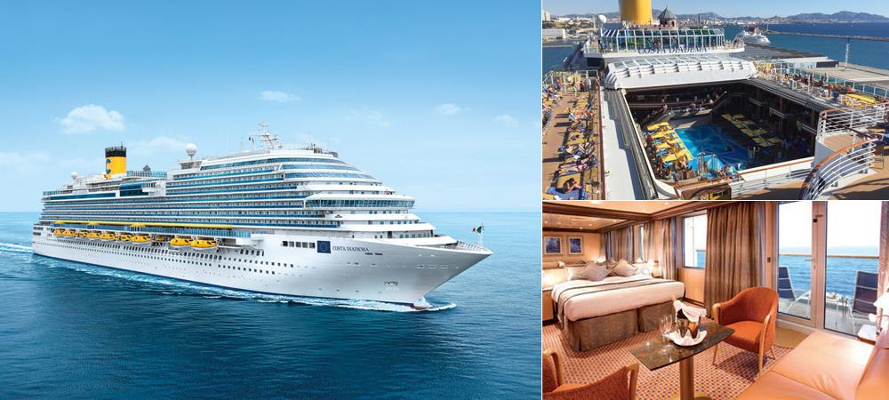 Costa Diadema - Cruise Italian Style to the Norwegian Fjords
