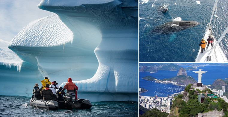 Cruise Offers to Antarctica
& South America