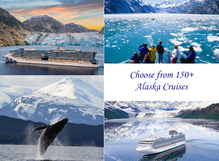 Choose from 150+ Alaska Cruises