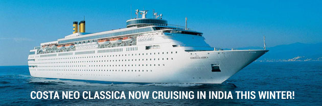 Costa Neo Classica now cruising in India this winter!