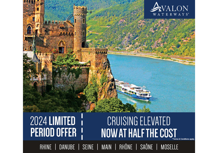 Avalon Waterways: Travel with Your Companion for Free