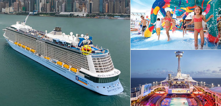 Experience a world of adventure aboard Spectrum of the Seas
