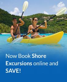 Now Book Shore  Excursions online and  SAVE!