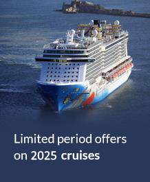 Limited period offers on 2024 cruises
