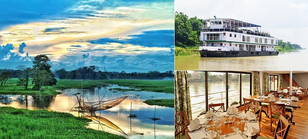 Christmas Charter Cruise on Brahmaputra on ABN Sukapha