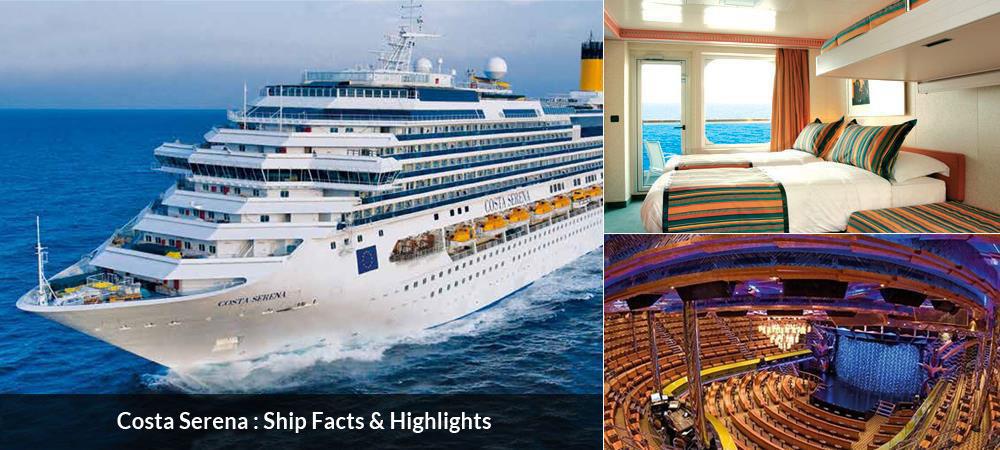 costa serena cruise india reviews