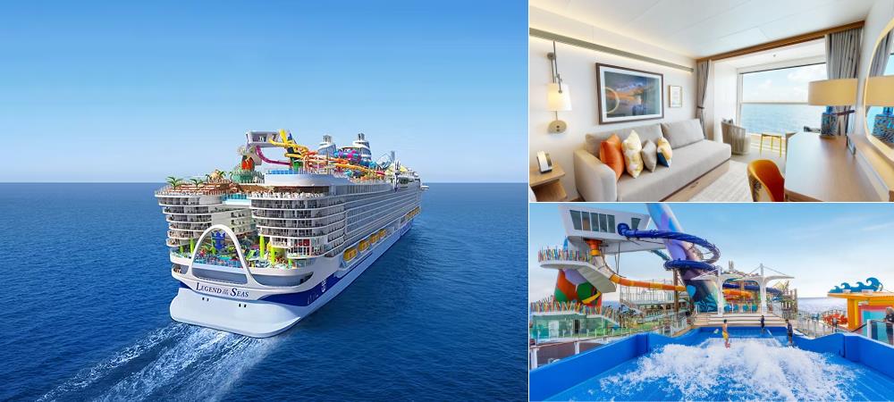 Legend of the Seas - RCL’s new flagship sailing in the Mediterranean