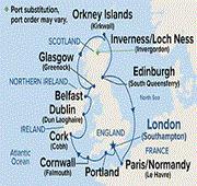 12 Nights British Isles with France & Belfast