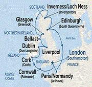 12 Nights British Isles with France & Belfast