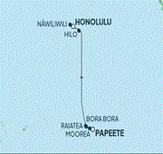 12 Nights South Pacific: Hilo, Maui & Moorea
