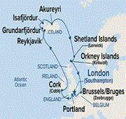 14 Nights Icelandic Fjords & British Isles