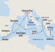 14 Nights Mediterranean with Total Solar Eclipse