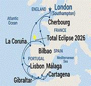 14 Nights Spain, France & Portugal with Total Solar Eclipse
