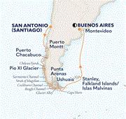15 Nights South America Pathways: Chilean Fjords & Glaciers