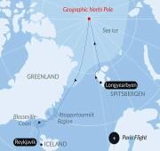 16 Nights The Geographic North Pole and the east coast of Greenland