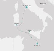 3 Nights Valletta to Civitavecchia Rome