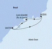 4 Nights South America from Santos