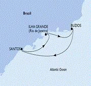 4 Nights South America from Santos