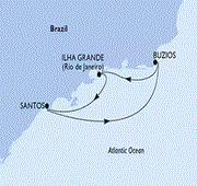 4 Nights South America from Santos