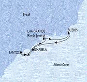 5 Nights South America from Santos
