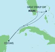 5 Nights Voyage Caribbean: Great Stirrup Cay & Cozumel