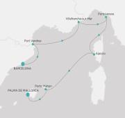6 Nights Barcelona to Palma de Mallorca