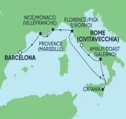 6 nights, Mediterranean: Florence and Marseille