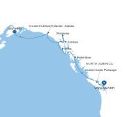7 nights, Alaska Glacier Cruise Featuring Juneau and Ketchikan
