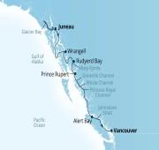 7 nights, Alaska Glaciers, Canadian Inside Passage & Glacier Bay