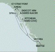 7 Nights Alaska: Juneau, Ketchikan, Sitka & Victoria