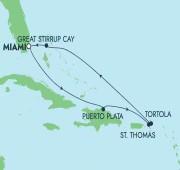 7 Nights Caribbean: Great Stirrup Cay, Dominican Republic & Tortola
