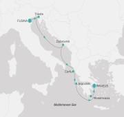 7 Nights Fusina Venice to Piraeus Athens