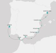 7 Nights Lisbon to Barcelona