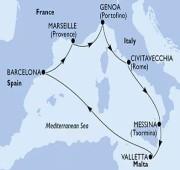 7 Nights Mediterranean Cruise