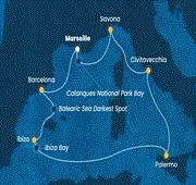 7 Nights Mediterranean: France, Spain, Italy