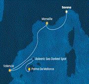 3 Nights Mediterranean: Italy, France & Spain