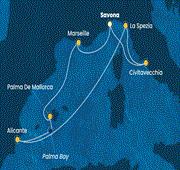 7 Nights Mediterranean: Italy, France & Spain