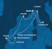 7 Nights Mediterranean: Italy, France, Spain