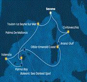 7 Nights Mediterranean: Italy, France, Spain