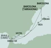 7 nights, Mediterranean: Spain & Gibraltar