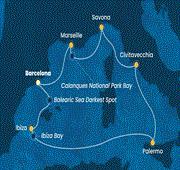 7 Nights Mediterranean: Spain, Italy, France