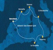7 Nights Mediterranean: Spain, Tunisia, Italy, France
