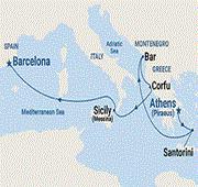 7 Nights Mediterranean with Greece & Adriatic