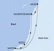 7 Nights South America from Santos