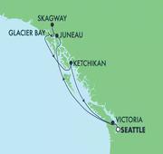 7 Nights Voyage Alaska: Glacier Bay, Juneau and Ketchikan