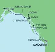 7 Nights Voyage Alaska: Hubbard Glacier and Skagway