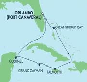 7 Nights Voyage Caribbean: Great Stirrup Cay & Cozumel
