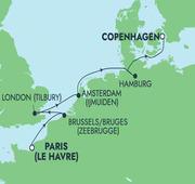 7 Nights Voyage Europe: England, Germany & Belgium