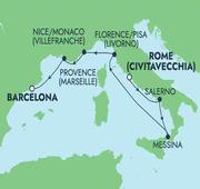 7 Nights Voyage Mediterranean: Nice, Florence & Marseille